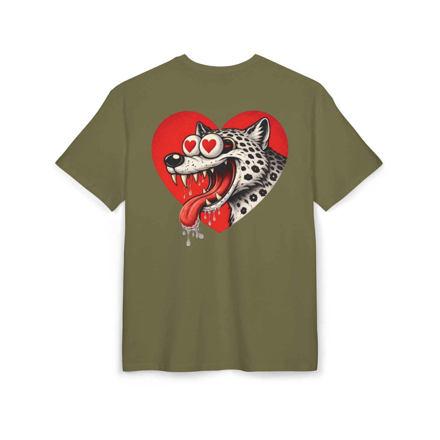 Diseño 4 (caro) ( Oversize ) Corazon LEOPARDO V2