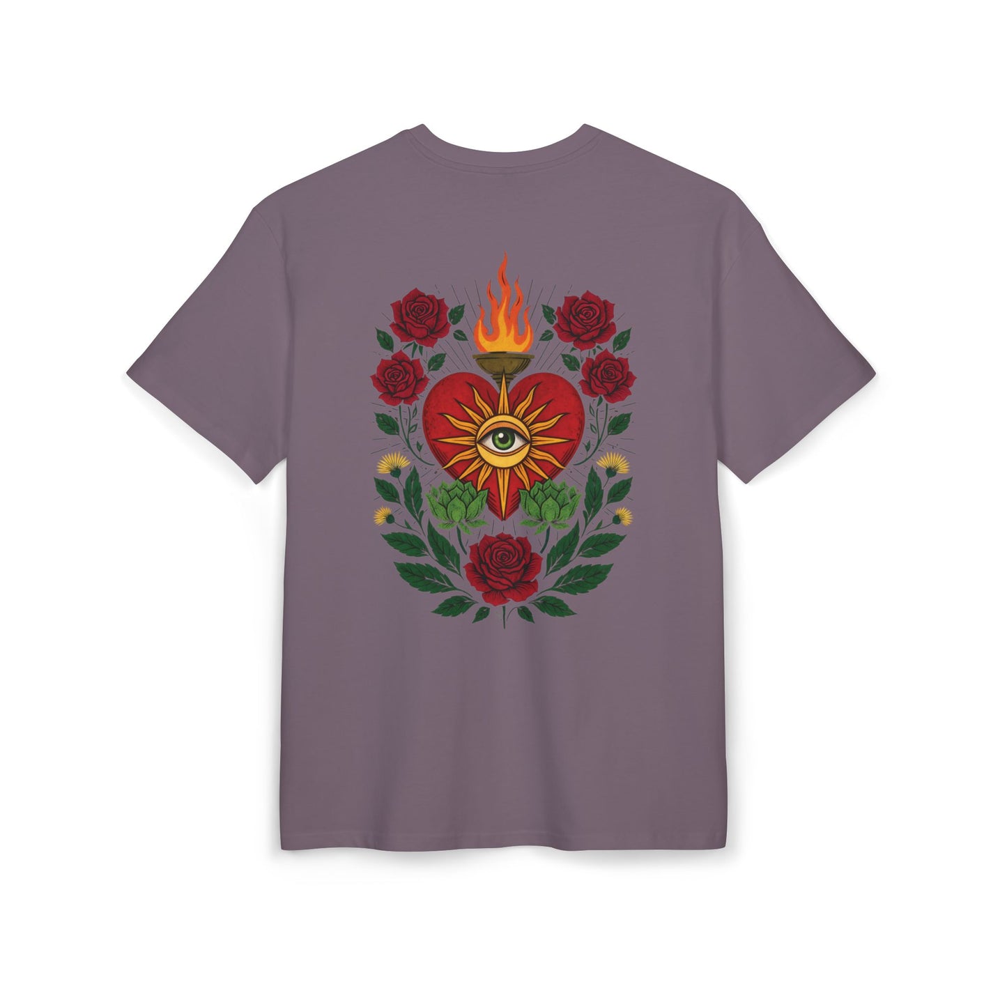 Copy of Diseño 3 (caro) ( Oversize ) Fiksion Corazon Rosas V1