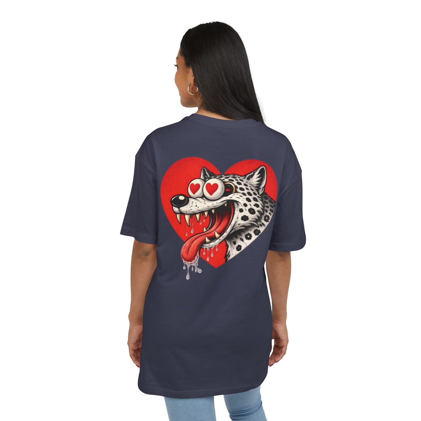 Diseño 4 (caro) ( Oversize ) Corazon LEOPARDO V2