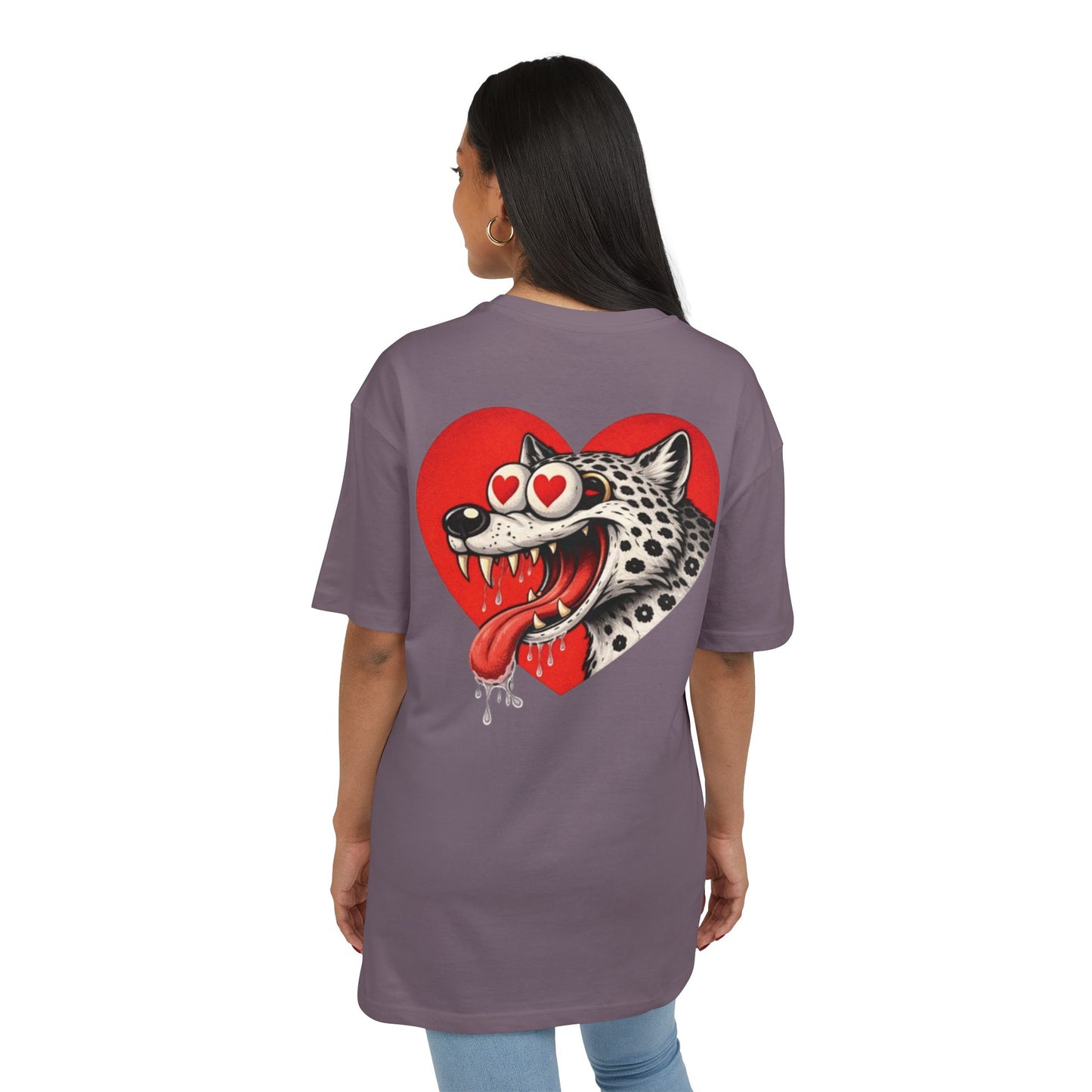 Diseño 4 (caro) ( Oversize ) Corazon LEOPARDO V2