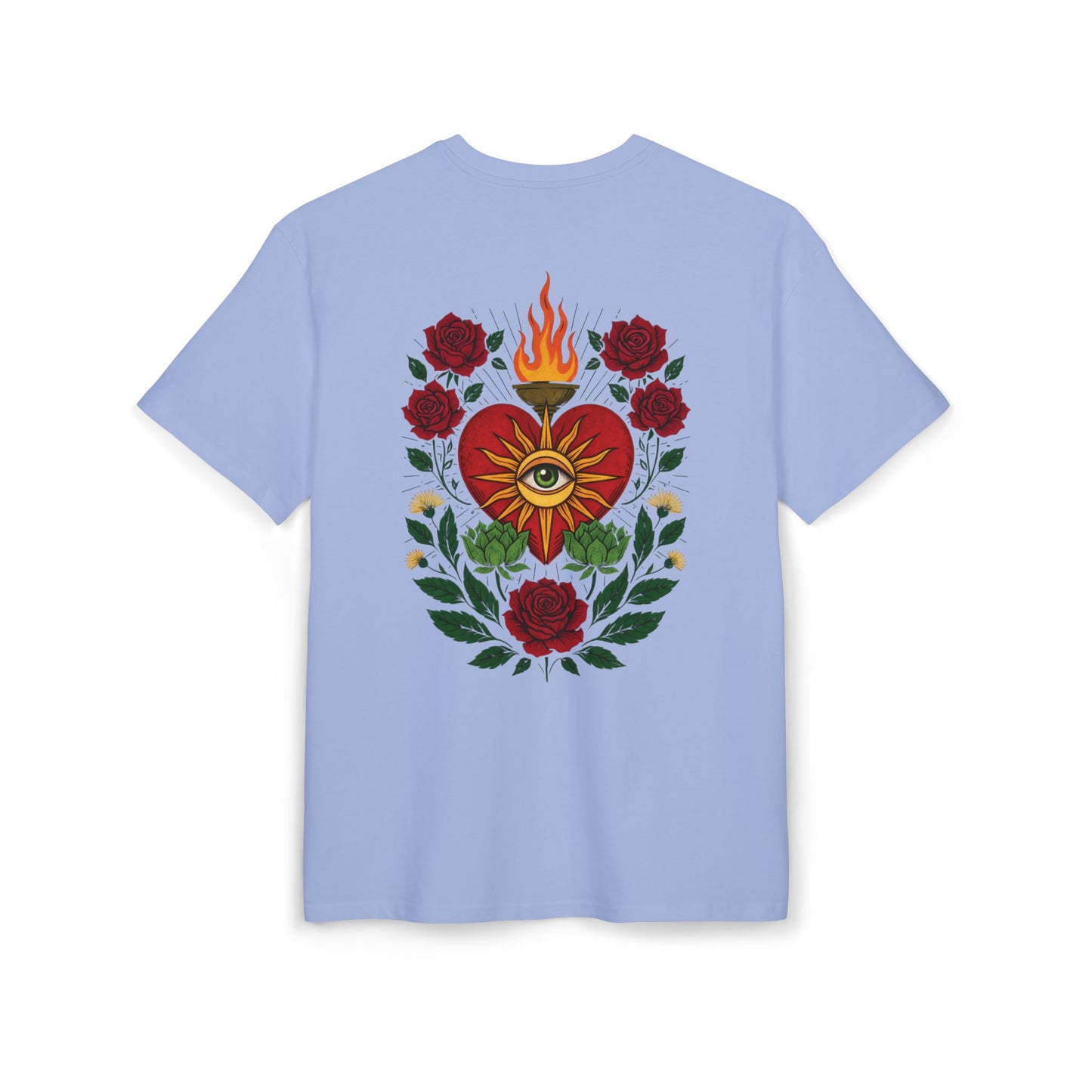 Copy of Diseño 3 (caro) ( Oversize ) Fiksion Corazon Rosas V1